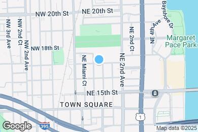 Map image of the property - 90 NE 17th St