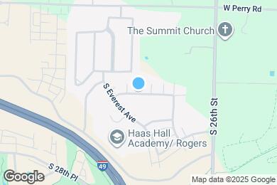 Map image of the property - 2769 W Kilimanjaro Way
