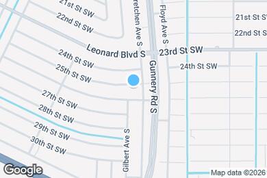 Map image of the property - 4407 25th St SW