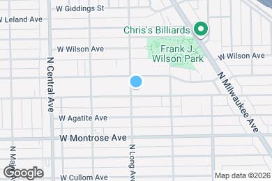 Map image of the property - 5352 W Sunnyside Ave