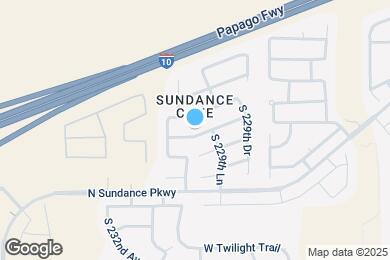 Map image of the property - 23024 W La Pasada Blvd