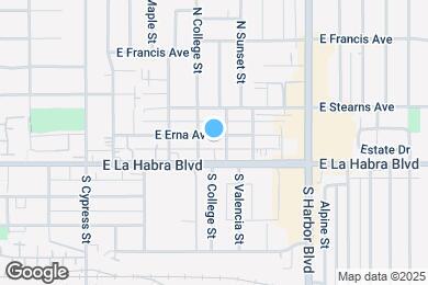 Map image of the property - 814 E Erna Ave