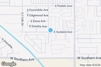 Map image of the property - 1006 S Clancy Cir