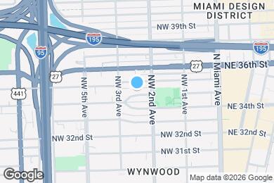 Map image of the property - 241 NW 34th Terrace