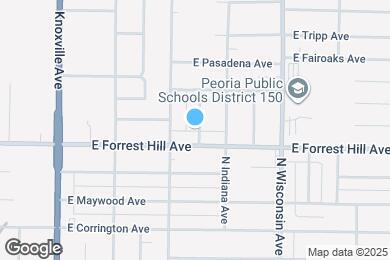 Map image of the property - 3113 N New York Ave