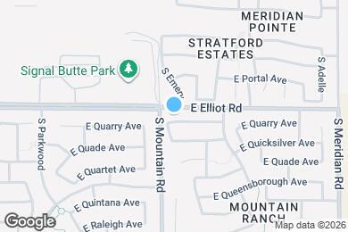 Map image of the property - 11218 E Quarry Ave