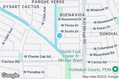 Map image of the property - 12433 W Larkspur Rd