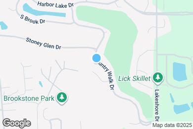 Map image of the property - 1652 Country Walk Dr