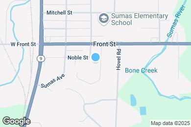 Map image of the property - 1305 Boon St