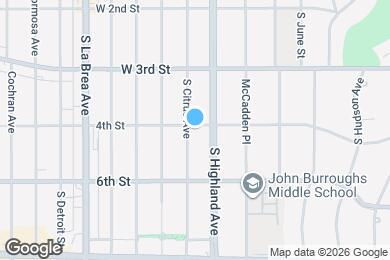 Map image of the property - 400 S Citrus Ave
