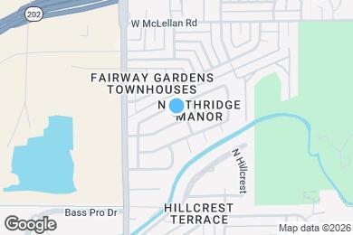 Map image of the property - 1056 W Hackamore St