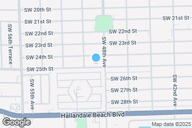 Map image of the property - 4809 SW 25th St