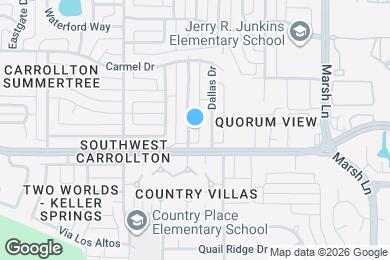 Map image of the property - 2210 Meadowstone Dr