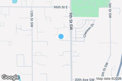 Map image of the property - 2611 10th St SW