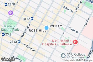 Map image of the property - 380 Third Ave