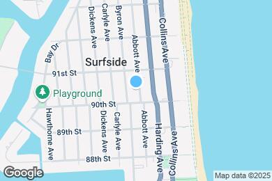 Map image of the property - 9032 Abbott Ave