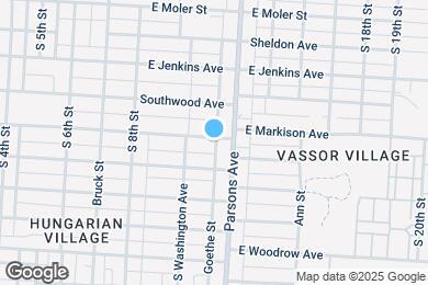 Map image of the property - 409 E Markison Ave