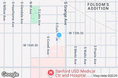 Map image of the property - 708 S Euclid Ave