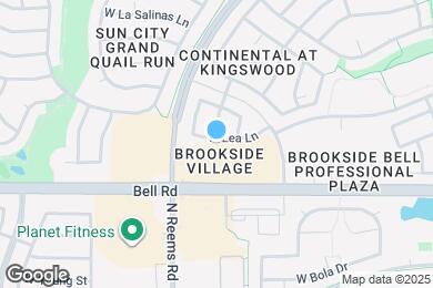 Map image of the property - 15415 W Lea Ln