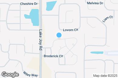 Map image of the property - 707 Broderick Cir