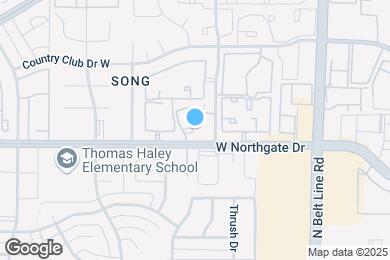 Map image of the property - 3641 W Northgate Dr