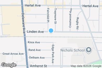 Map image of the property - 560 Linden Ave