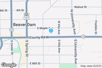 Map image of the property - 220 Park Ave