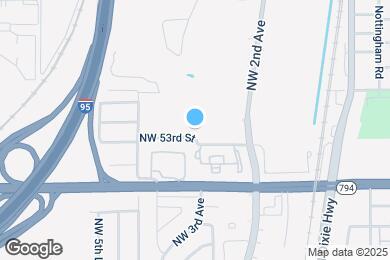 Map image of the property - 301 NW 53rd St