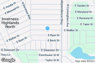 Map image of the property - 3992 E Walker St