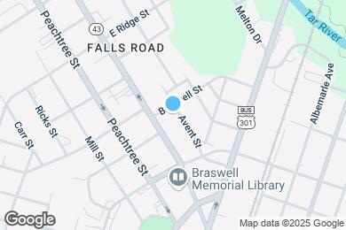 Map image of the property - 558 Avent St