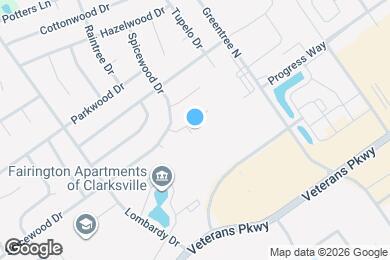 Map image of the property - 1016 Teakwood Dr