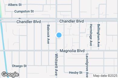 Map image of the property - 5244 Whitsett Ave