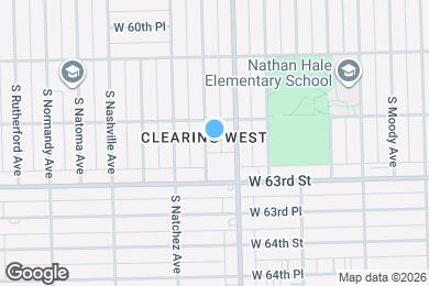 Map image of the property - 6219 S Nagle Ave