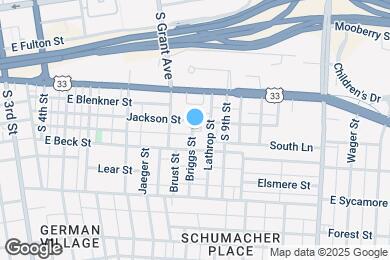 Map image of the property - 594 Briggs St