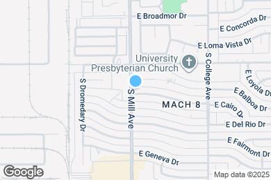 Map image of the property - 6 E Cairo Dr