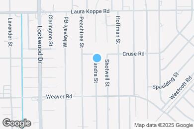 Map image of the property - 8416 Sandra St