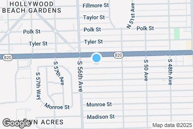 Map image of the property - 5415 Harrison St