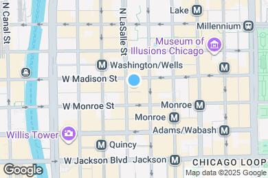 Map image of the property - 19 S LaSalle St