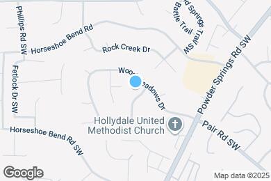 Map image of the property - 2483 Wood Meadows Dr