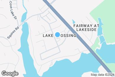 Map image of the property - The Resort At Lake Crossing