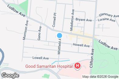 Map image of the property - 3349 Whitfield Ave