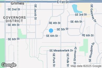 Map image of the property - 707 SE 6th St