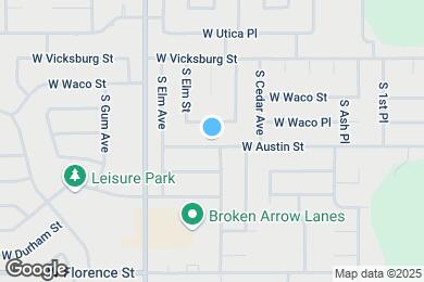 Map image of the property - 404 W Austin St
