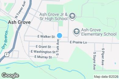 Map image of the property - 501 E Walker St