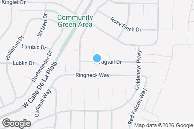 Map image of the property - 1472 Wagtail Dr