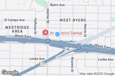 Map image of the property - 5601 Birchman Ave
