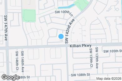 Map image of the property - 14233 SW 103rd Terrace