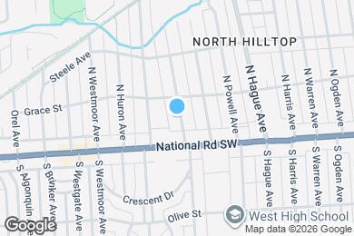 Map image of the property - 43 N Roys Ave