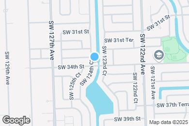 Map image of the property - 3325 SW 124th Ct