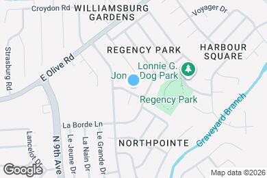 Map image of the property - 4420 Eastpointe Dr